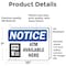 Signmission ATM Available Here, 10 in W x Rectangle, Vinyl Decal OS-2PACK-NS-D-710-L-15252 - alternate 3